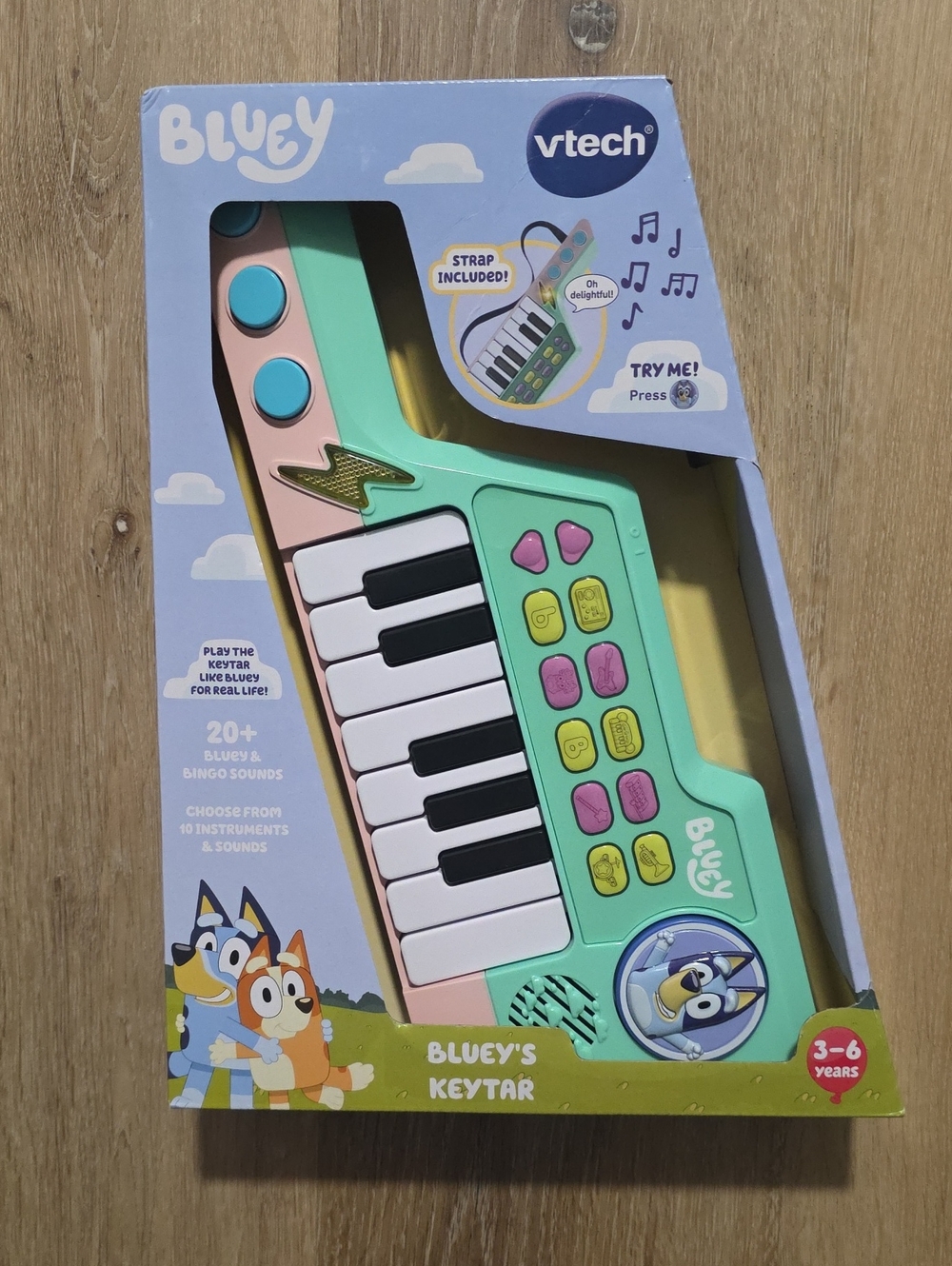 VTech Bluey's Keytar with Accessories